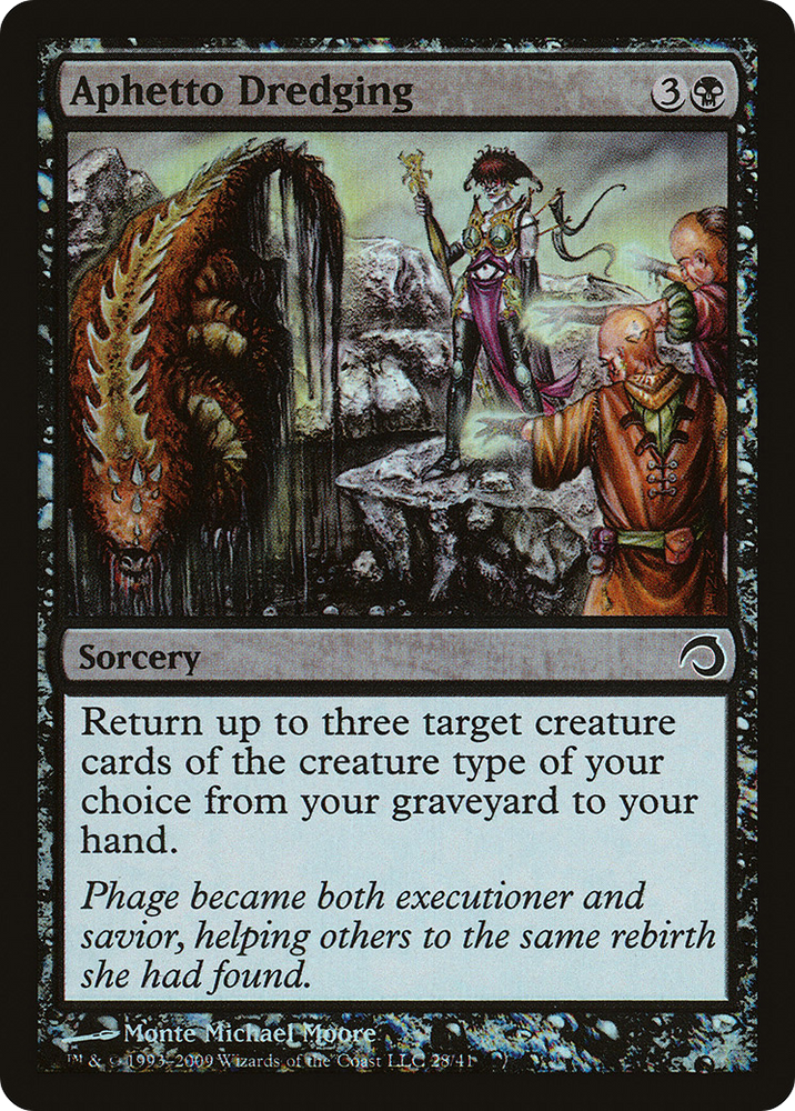 Aphetto Dredging (PDS-028) - Premium Deck Series: Slivers Foil