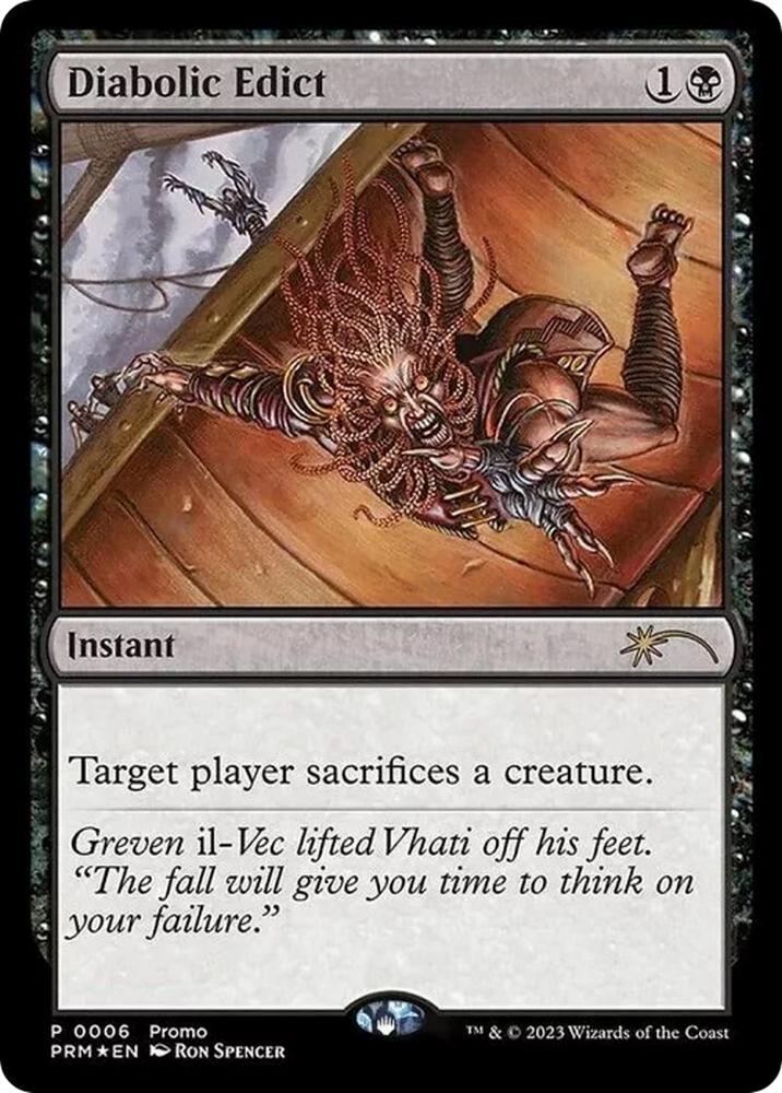 Diabolic Edict (MEDIA-2024-5) - Media and Collaboration Promos Foil
