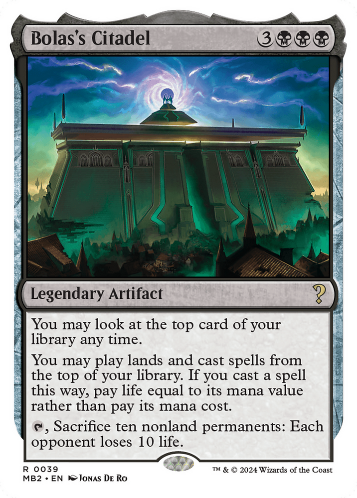 Bolas's Citadel (MB2-039) - Mystery Booster 2