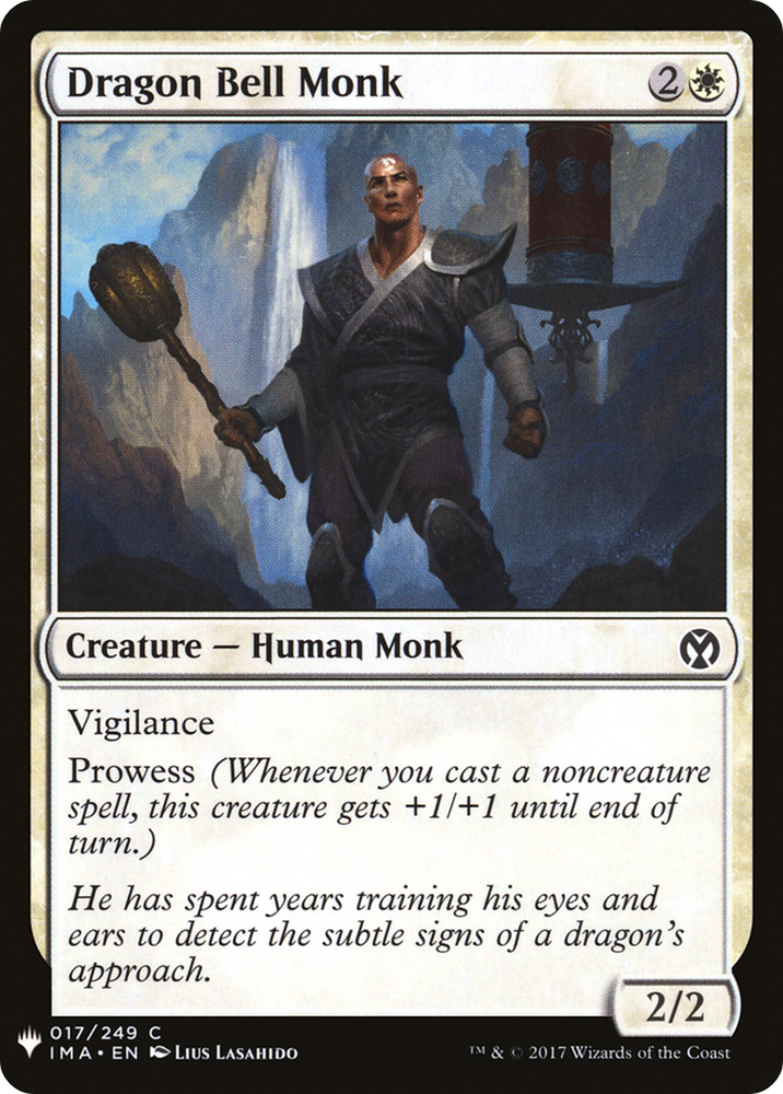 Dragon Bell Monk (LIST-IMA-17) - The List