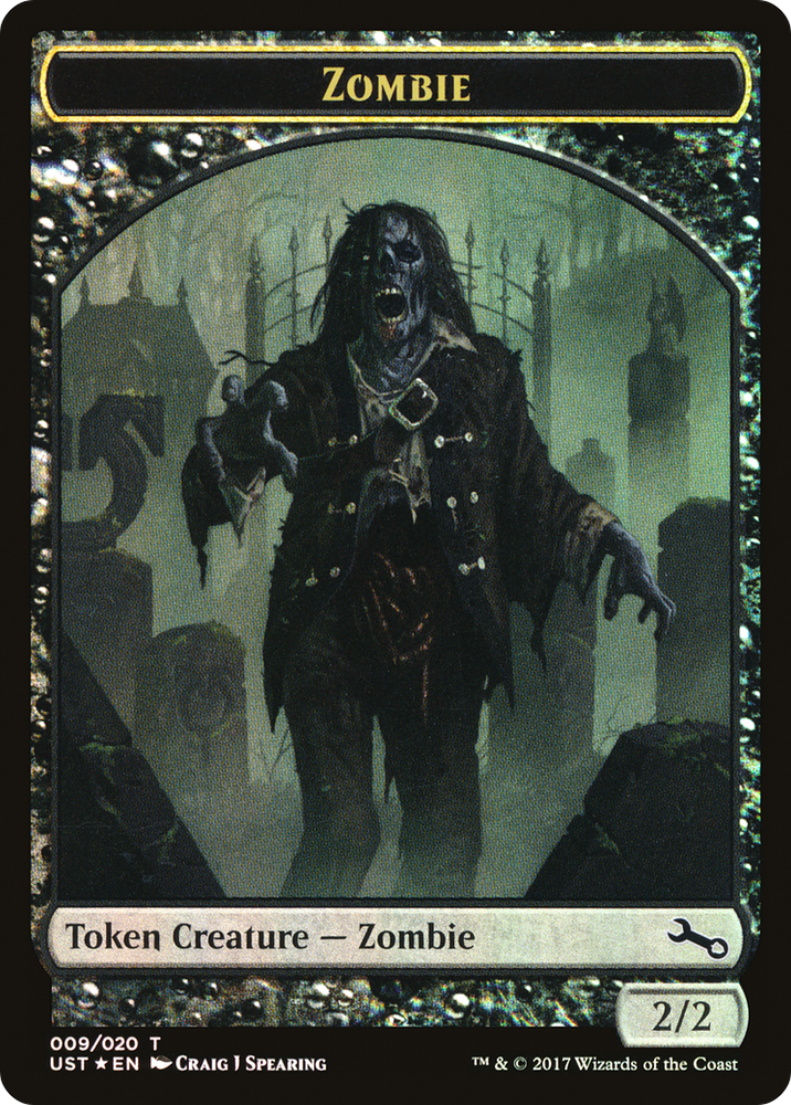 Zombie Token (UST-009) - Unstable Tokens Foil