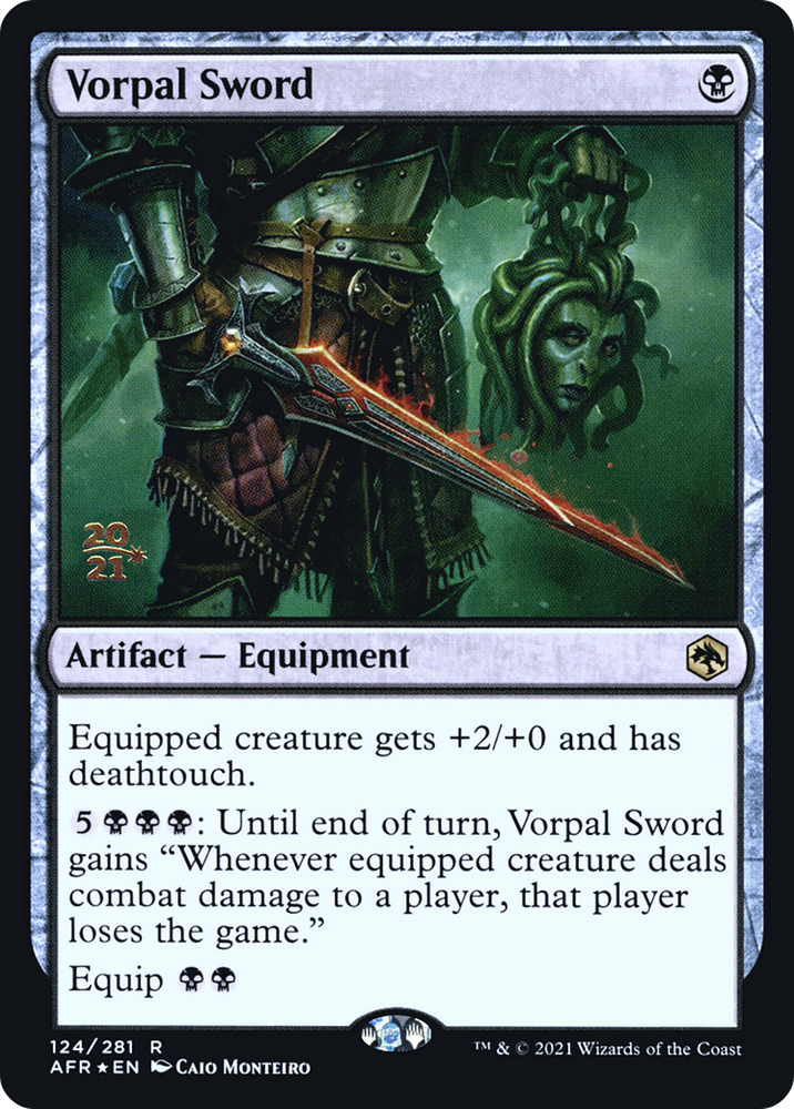 Vorpal Sword (PRE-124) - Adventures in the Forgotten Realms Promos Foil