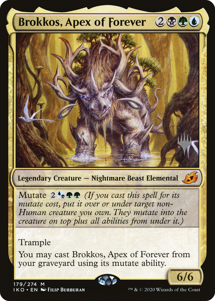 Brokkos, Apex of Forever (PPIKO-179) - Ikoria: Lair of Behemoths Promos