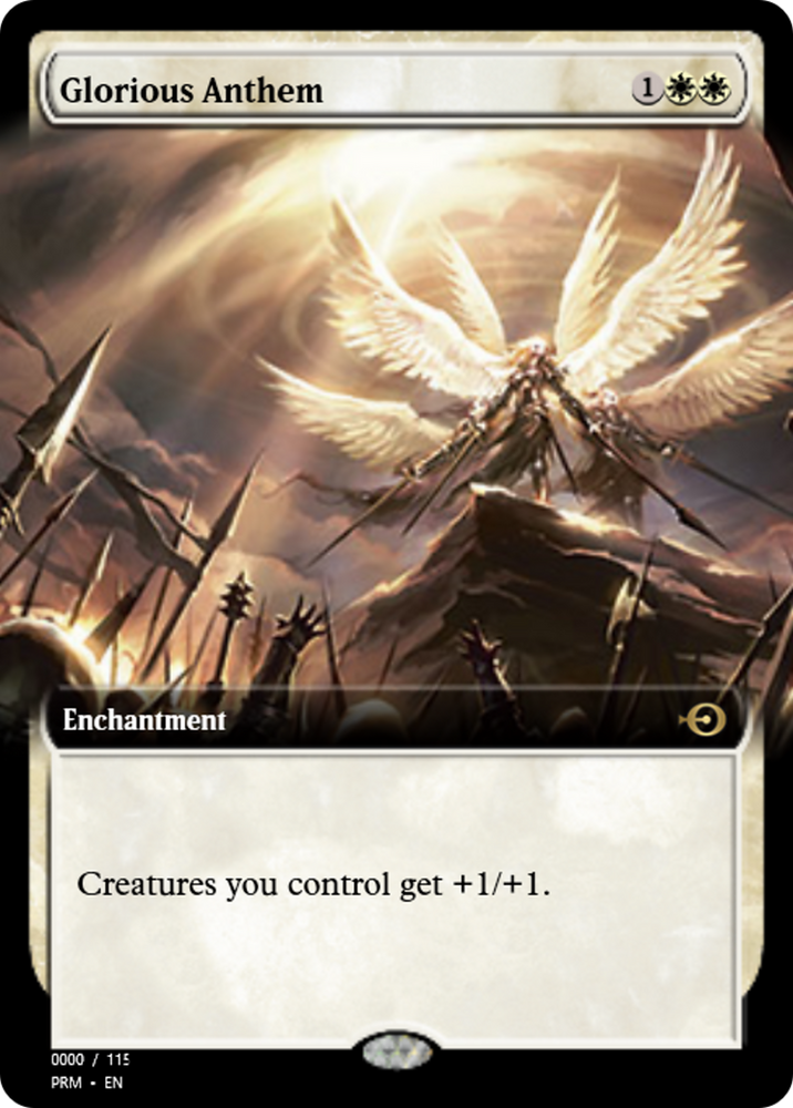 Glorious Anthem (PRM-81930) - Magic Online Promos
