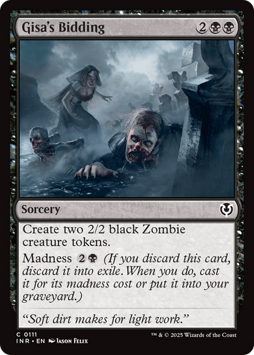 Gisa's Bidding (INR-111) - Innistrad Remastered