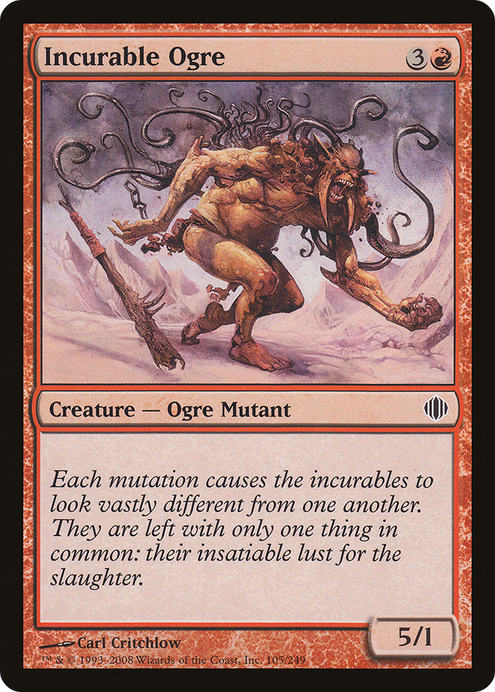 Incurable Ogre (ALA-105) - Shards of Alara Foil