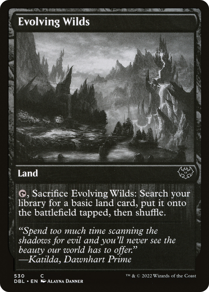 Evolving Wilds (530) (DBL-530) - Innistrad: Double Feature