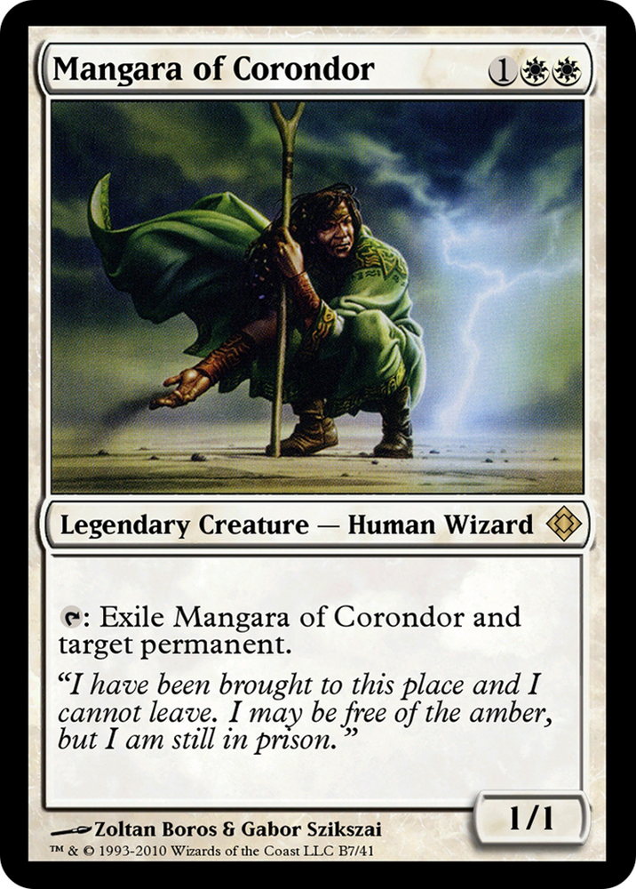 Mangara of Corondor (TD0-0B7) - Magic Online Theme Decks