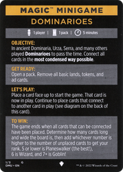 Dominarioes // Dominarioes (cont'd) (MDMU-001) - Dominaria United Minigames