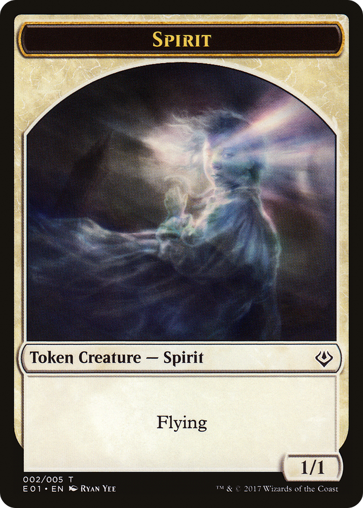 Spirit // Soldier Double-sided Token (AC2-2 // 1) - Archenemy: Nicol Bolas Tokens