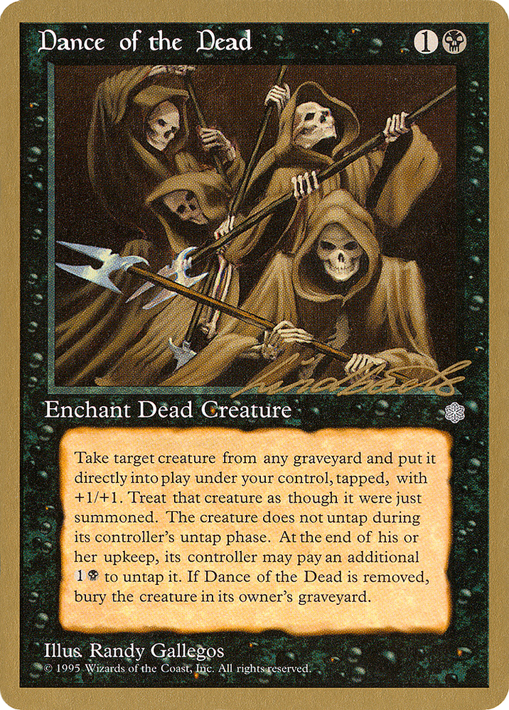 Dance of the Dead - 1996 Leon Lindback (ICE) (WCD-LL118) - Pro Tour Collector Set