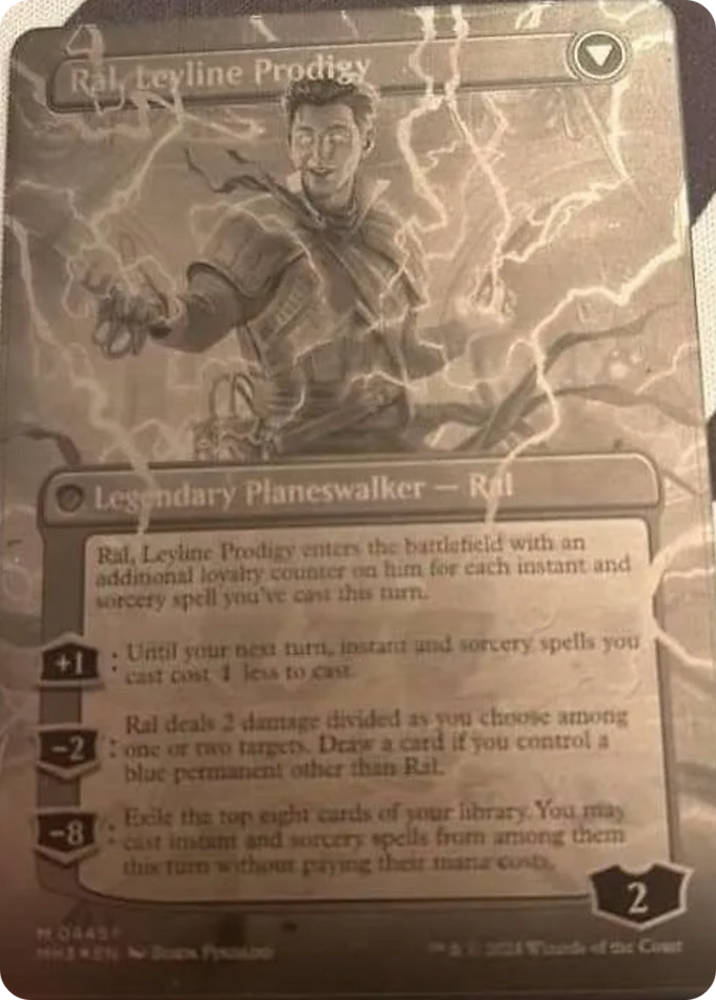 Ral, Monsoon Mage // Ral, Leyline Prodigy (PURL-445) - URL/Convention Promos (Borderless) Foil