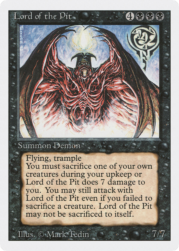 Lord of the Pit (3ED-116) - Revised Edition