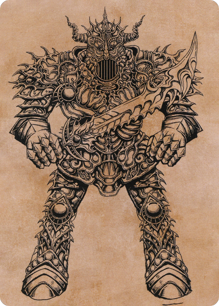 Iron Golem // Iron Golem (AAFR-080) - Adventures in the Forgotten Realms Art Series (Borderless)