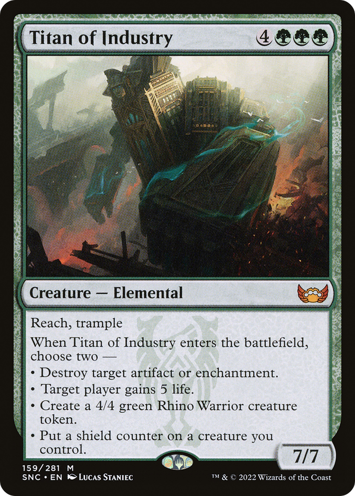 Titan of Industry (SNC-159) - Streets of New Capenna Foil