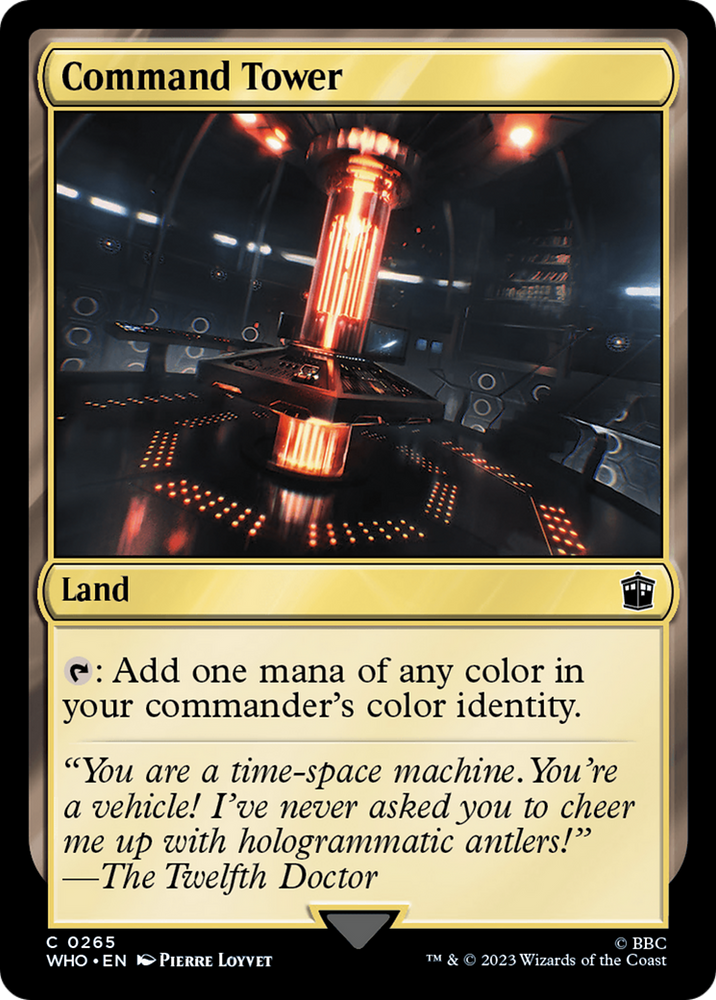 Command Tower (0265) (WHO-265) - Doctor Who Foil
