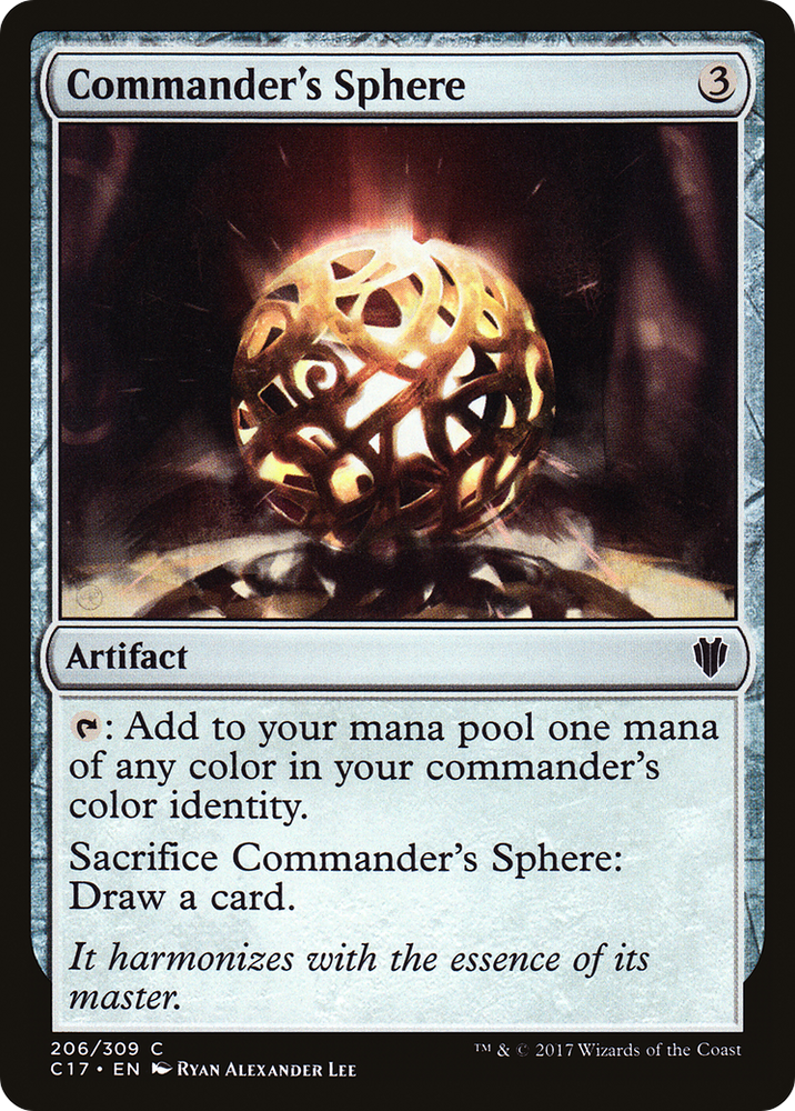 Commander's Sphere (C17-206) - Commander 2017
