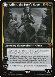 Arlinn, the Pack's Hope (DBL-211) - Innistrad: Double Feature: (Double Faced Transform) Foil