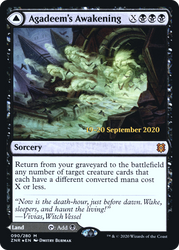 Agadeem's Awakening (PRE-90S) - Zendikar Rising Promos Foil