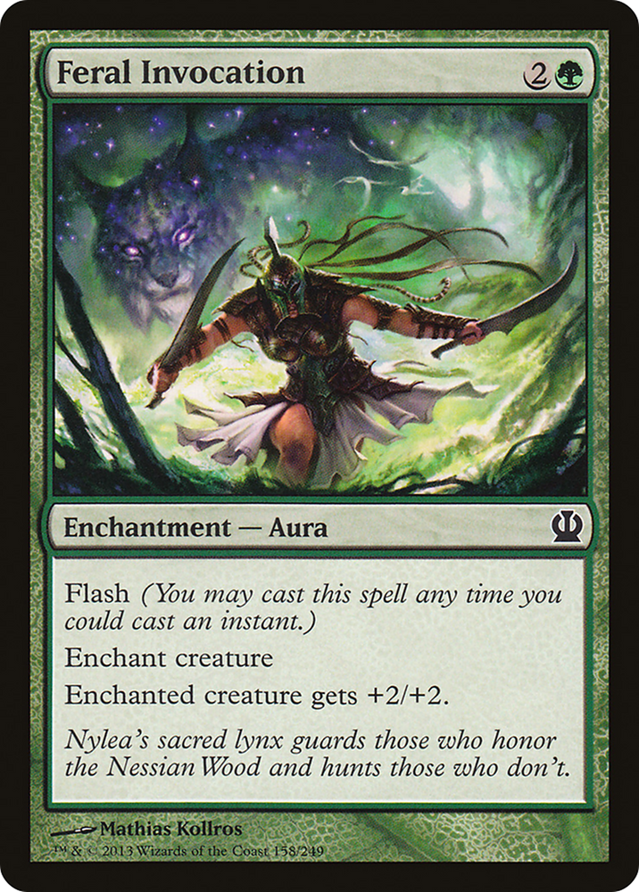Feral Invocation (THS-158) - Theros