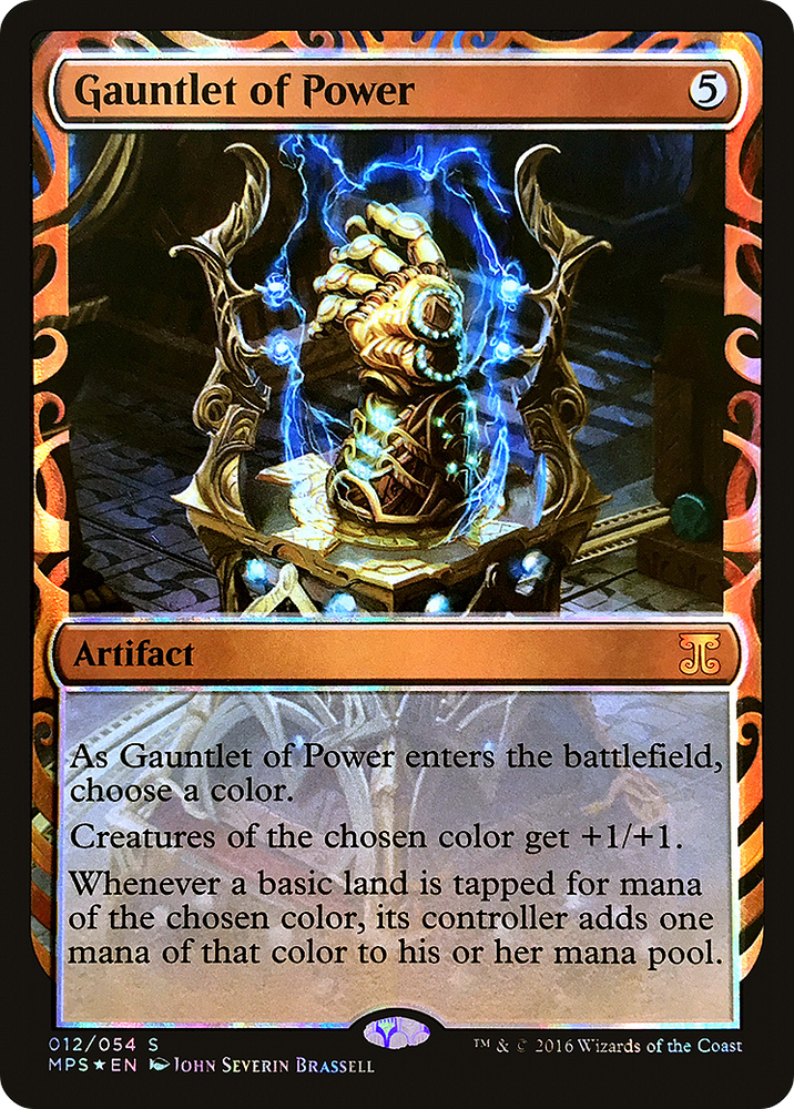Gauntlet of Power (MPS-012) - Kaladesh Inventions Foil