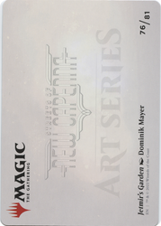 Jetmir's Garden // Jetmir's Garden (ASNC-076) - New Capenna Art Series (Borderless) Foil