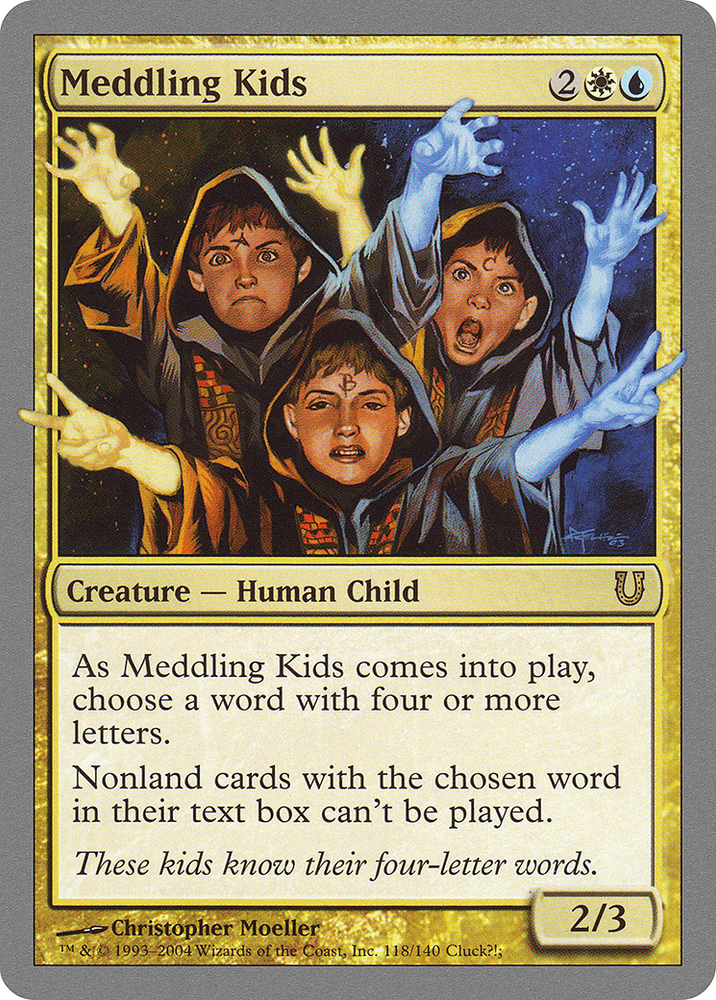 Meddling Kids (UNH-118) - Unhinged Foil