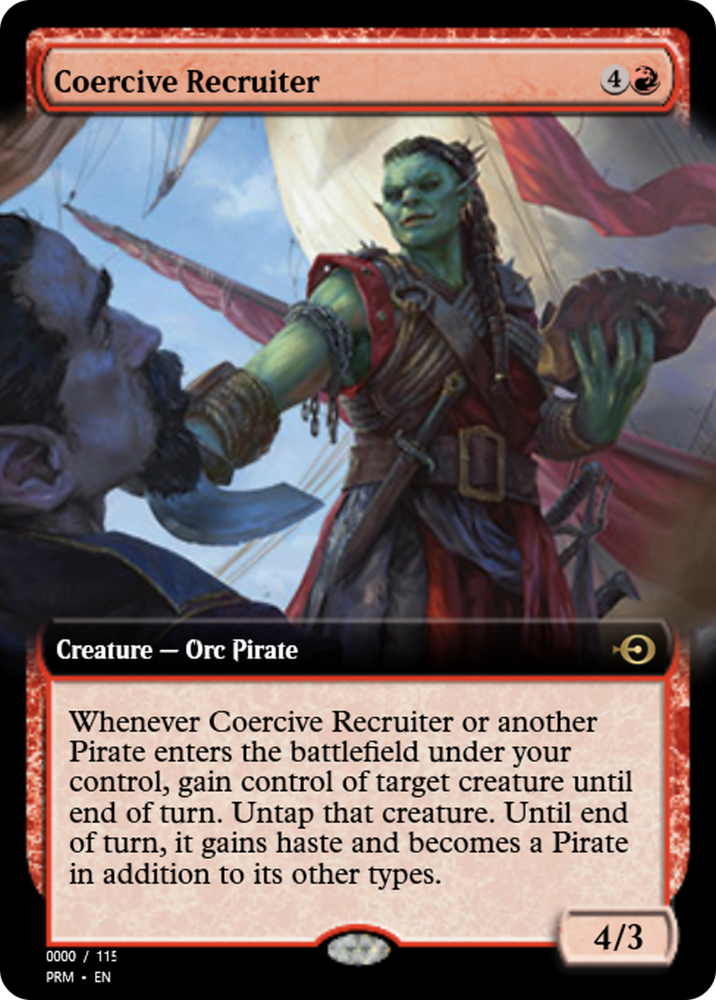 Coercive Recruiter (PRM-86046) - Magic Online Promos Foil