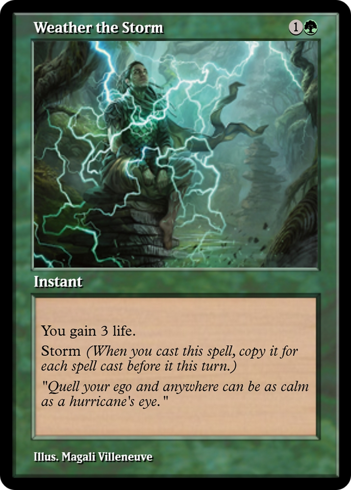 Weather the Storm (PRM-91321) - Magic Online Promos