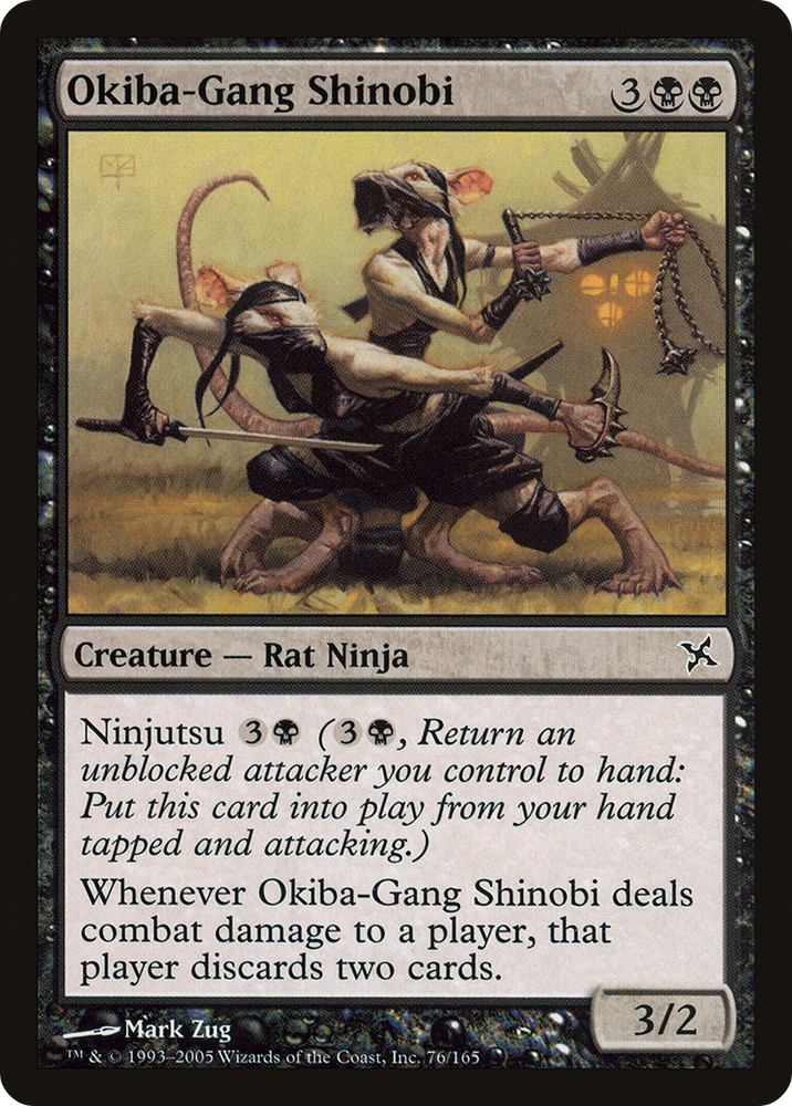 Okiba-Gang Shinobi (BOK-076) - Betrayers of Kamigawa Foil