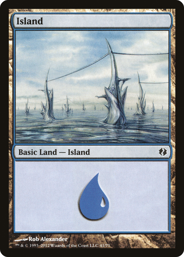Island (41) (DDI-041) - Duel Decks: Venser vs. Koth