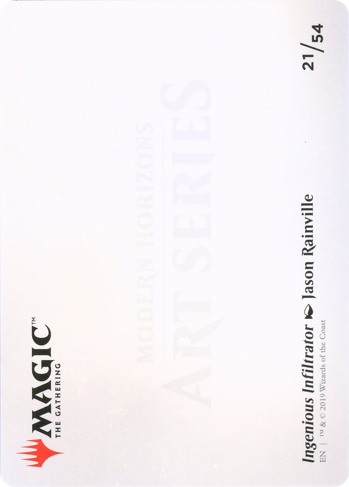 Ingenious Infiltrator // Ingenious Infiltrator (AMH1-021) - Modern Horizons Art Series (Borderless)