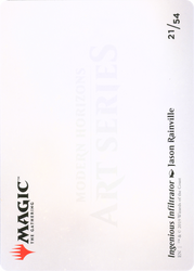 Ingenious Infiltrator // Ingenious Infiltrator (AMH1-021) - Modern Horizons Art Series (Borderless)