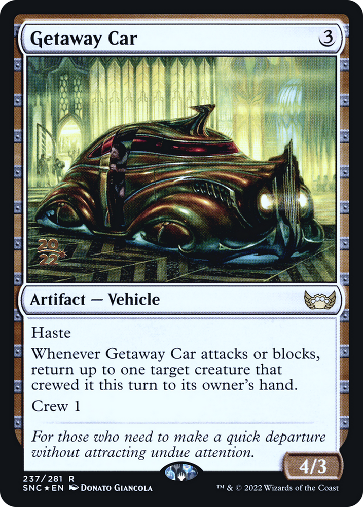 Getaway Car (PRE-237S) - Streets of New Capenna Promos Foil
