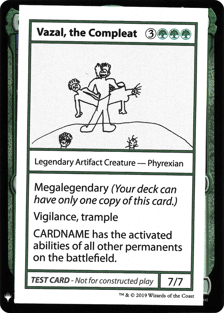 Vazal, the Compleat (CMB1-) - Mystery Booster Playtest Cards 2019