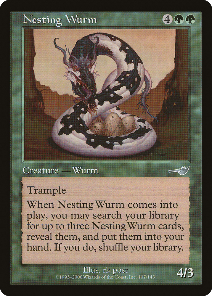 Nesting Wurm (NMS-107) - Nemesis