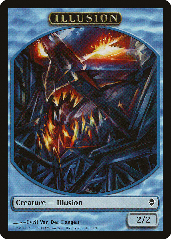 Illusion Token (ZEN-004) - Zendikar Tokens