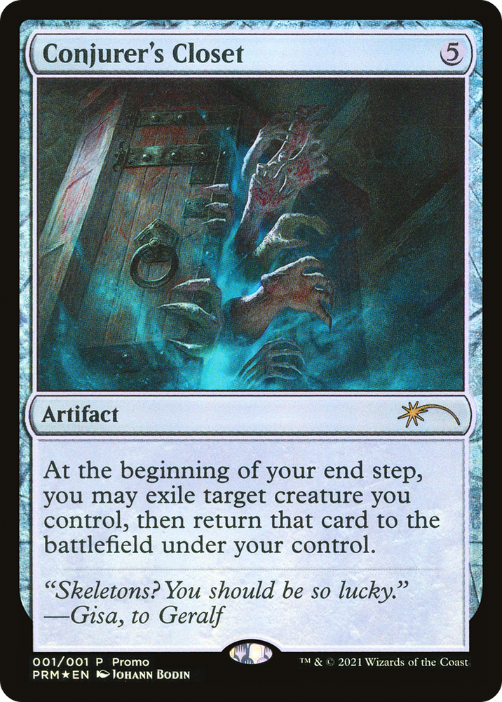 Conjurer's Closet (PWP21-006) - Wizards Play Network 2021 Foil