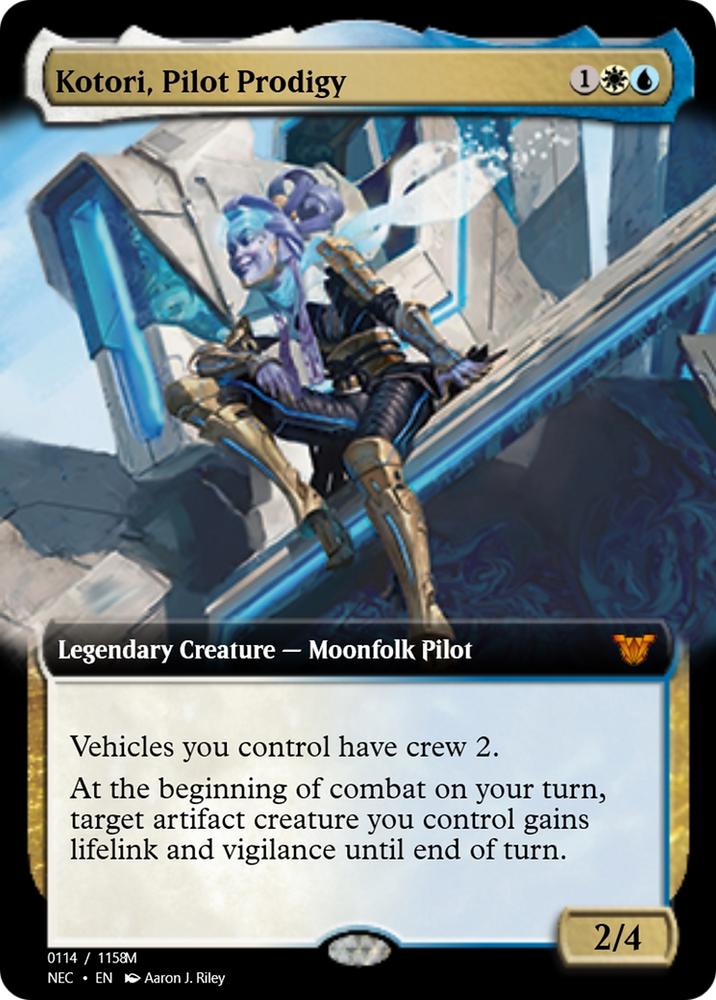 Kotori, Pilot Prodigy (PRM-98091) - Magic Online Promos Foil