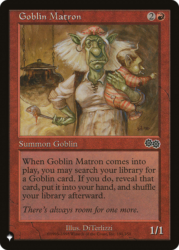 Goblin Matron (LIST-USG-191) - The List