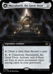 Matzalantli, the Great Door (Extended Art) (LCI-387) - The Lost Caverns of Ixalan: (Extended Art) Foil