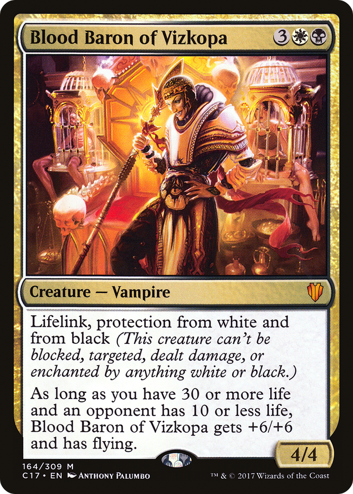 Blood Baron of Vizkopa (C17-164) - Commander 2017