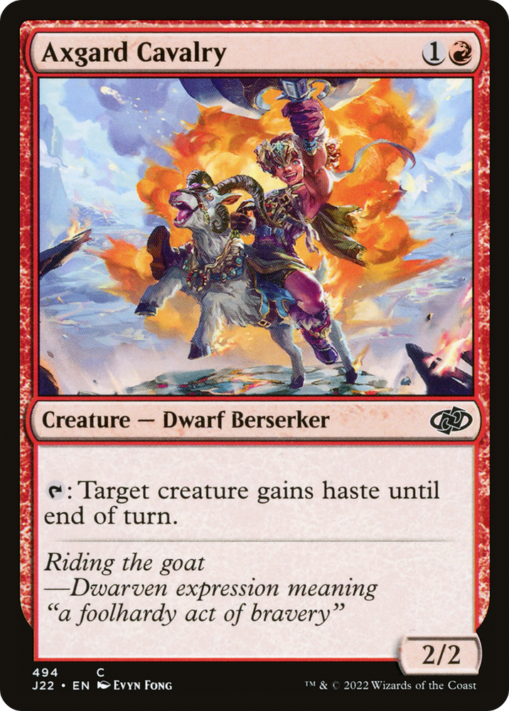 Axgard Cavalry (J22-494) - Jumpstart 2022