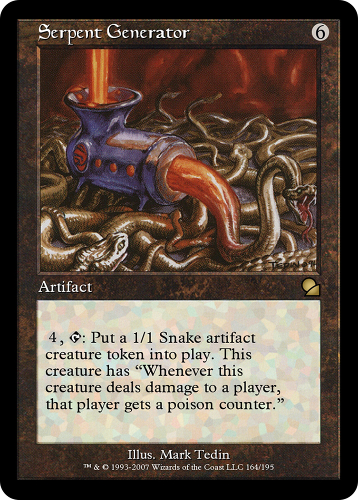 Serpent Generator (ME1-164) - Masters Edition Foil