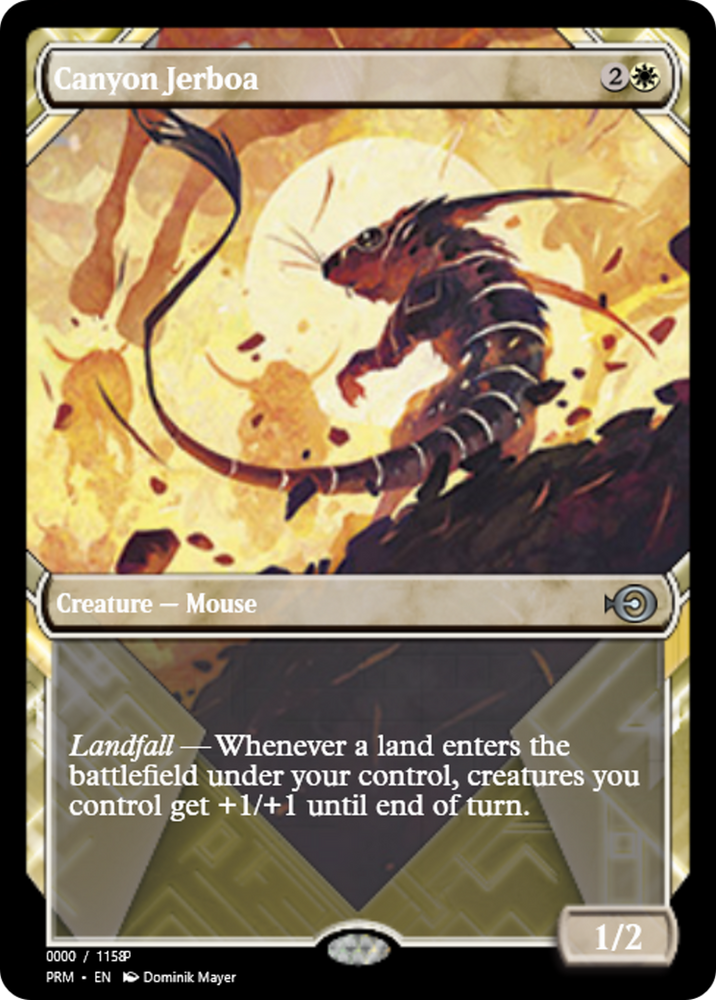 Canyon Jerboa (PRM-83702) - Magic Online Promos