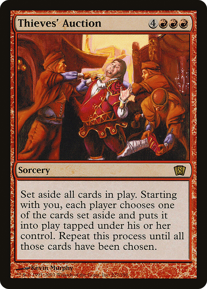 Thieves' Auction (8ED-227★) - Eighth Edition Foil