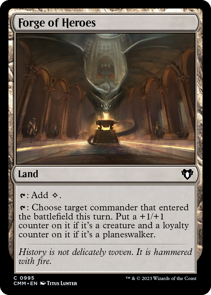 Forge of Heroes (CMM-995) - Commander Masters