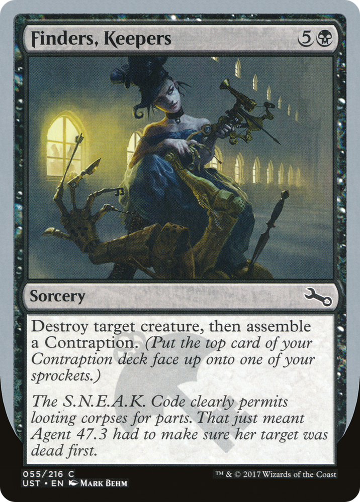 Finders, Keepers (UST-055) - Unstable Foil