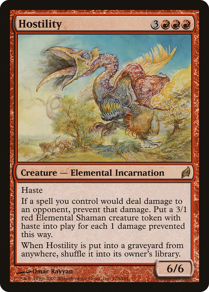 Hostility (LRW-176) - Lorwyn Foil