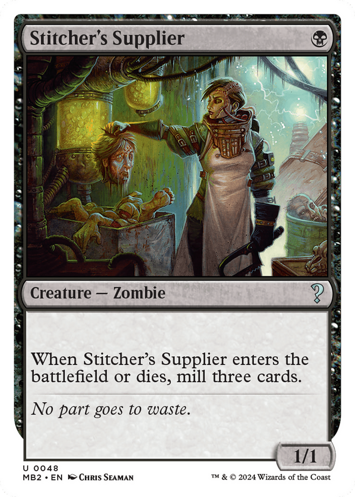 Stitcher's Supplier (MB2-048) - Mystery Booster 2